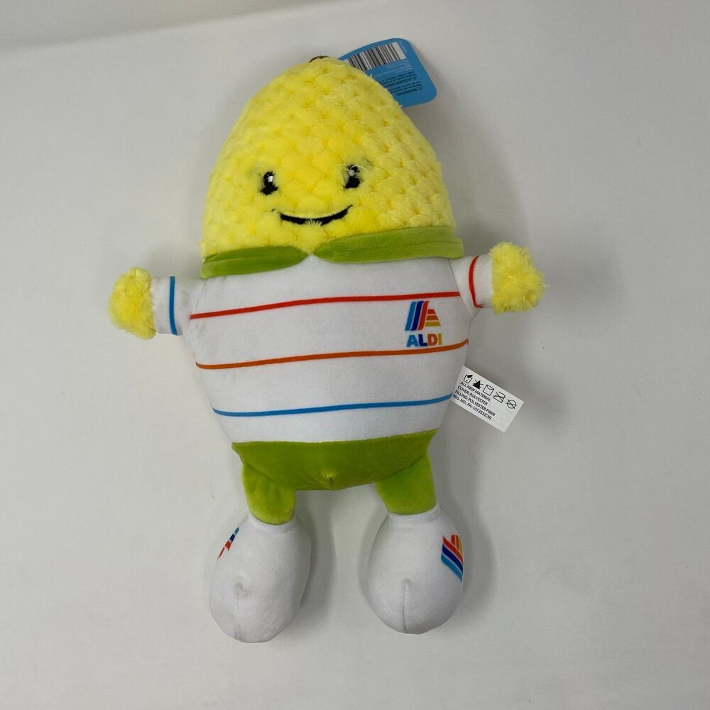 NWT ALDI Play‎ Produce Crew Carter Corn Cob Plush - Picture 3 of 12
